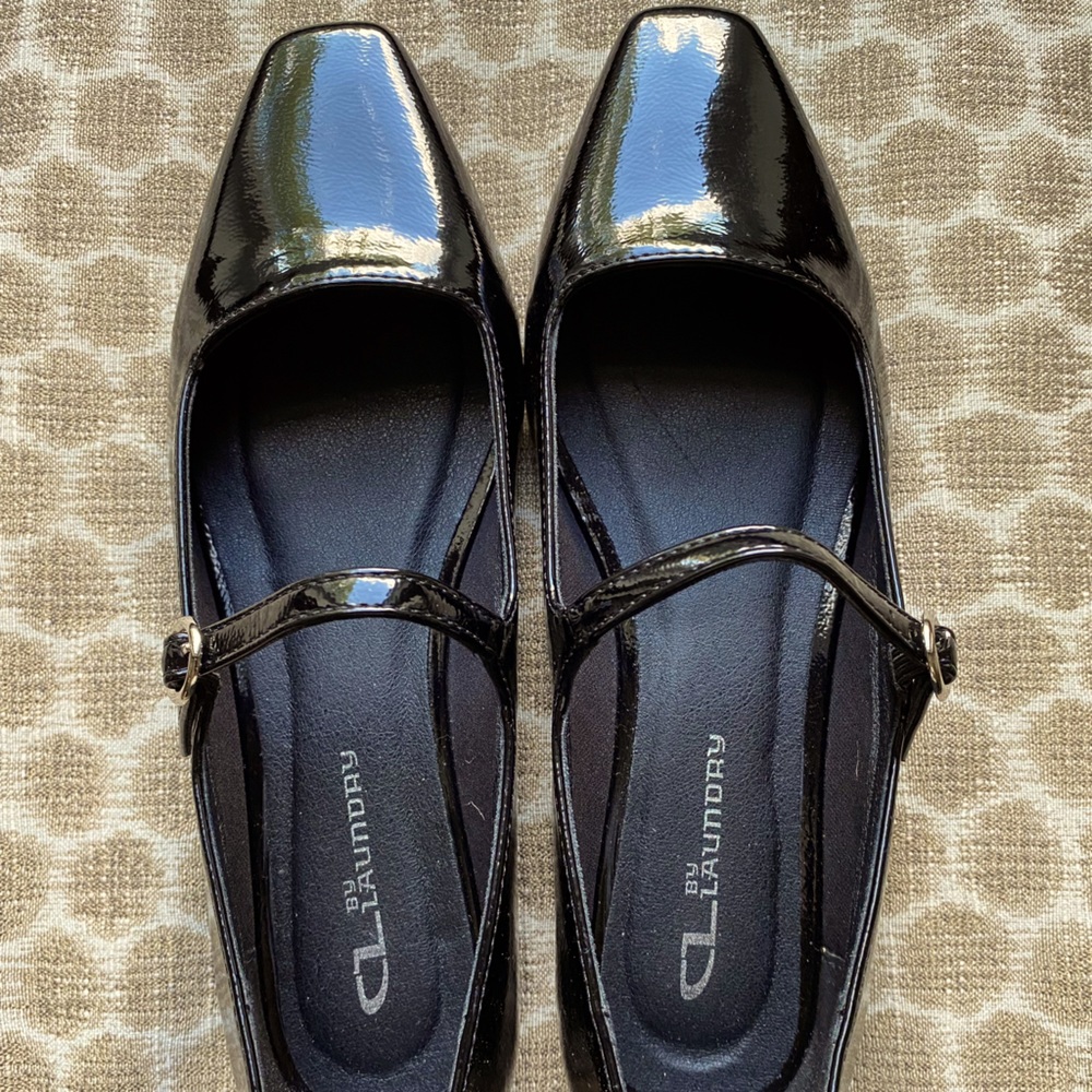 Mary Jane flats - Black Patent